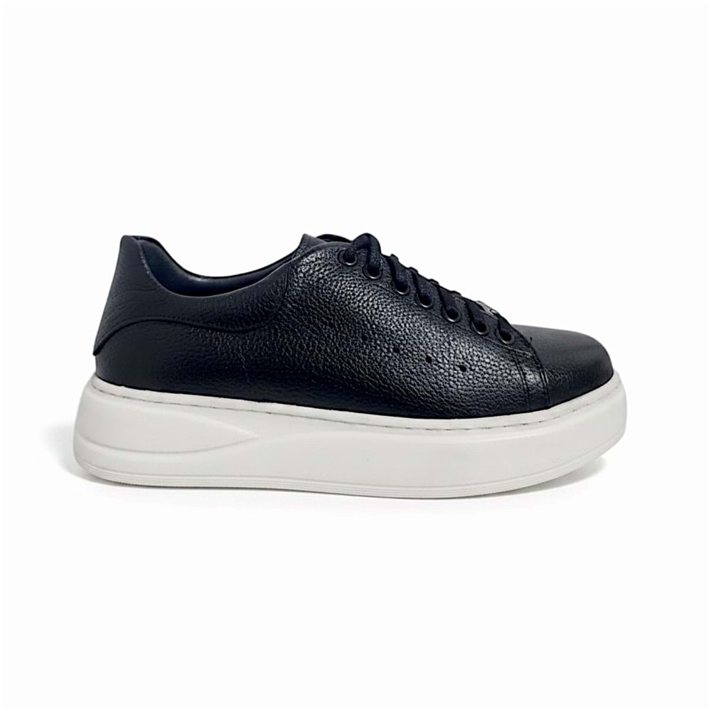 Nordhan Erkek Deri Günlük Rahat Ayakkabı 16400 - Siyah - 41