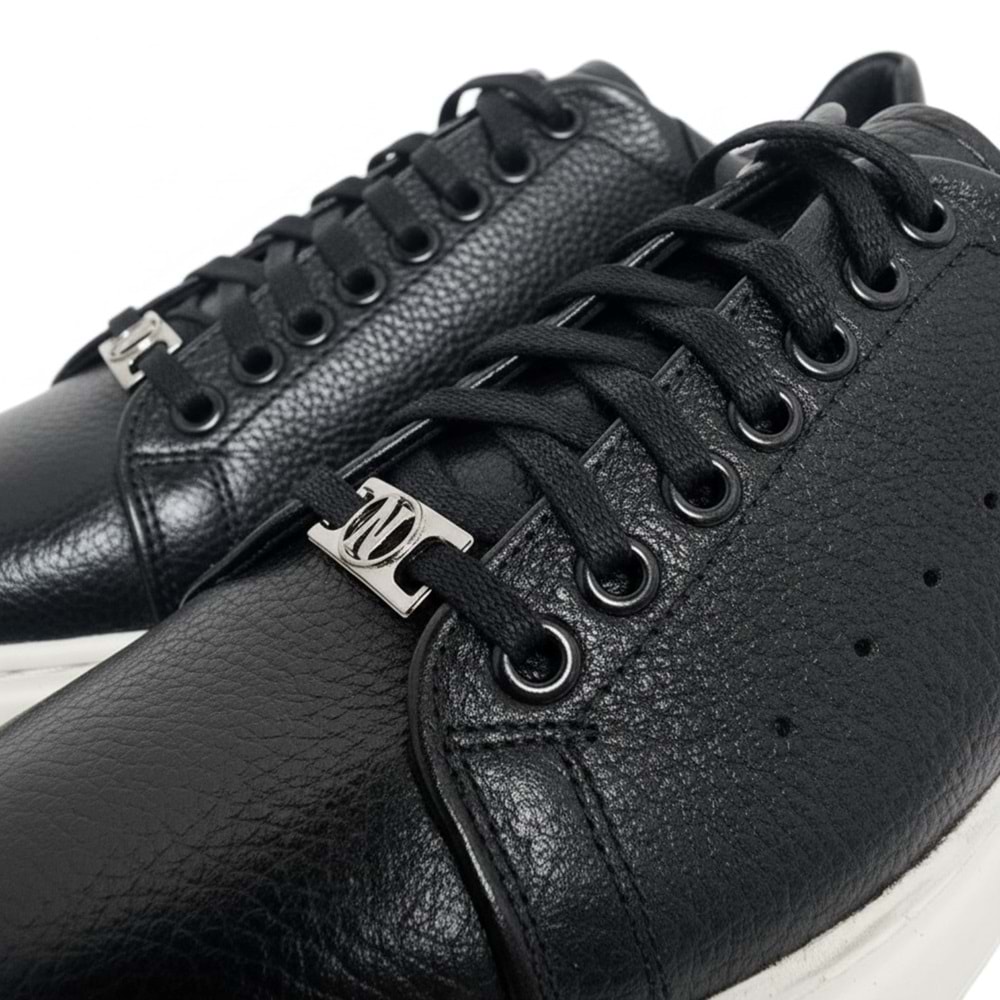 Nordhan Erkek Deri Günlük Rahat Ayakkabı 16400 - Siyah - 41