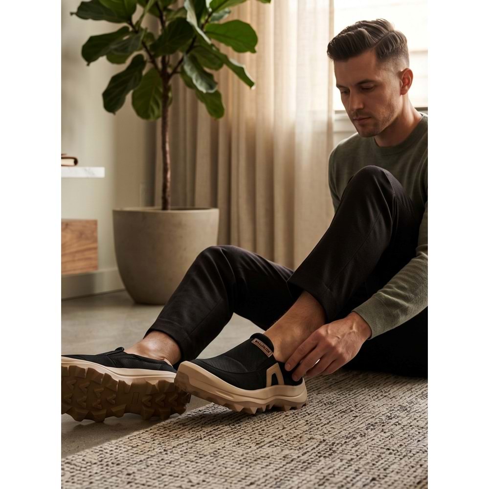 Erkek Comfort Günlük Ayakkabı 261435 - Siyah - 44