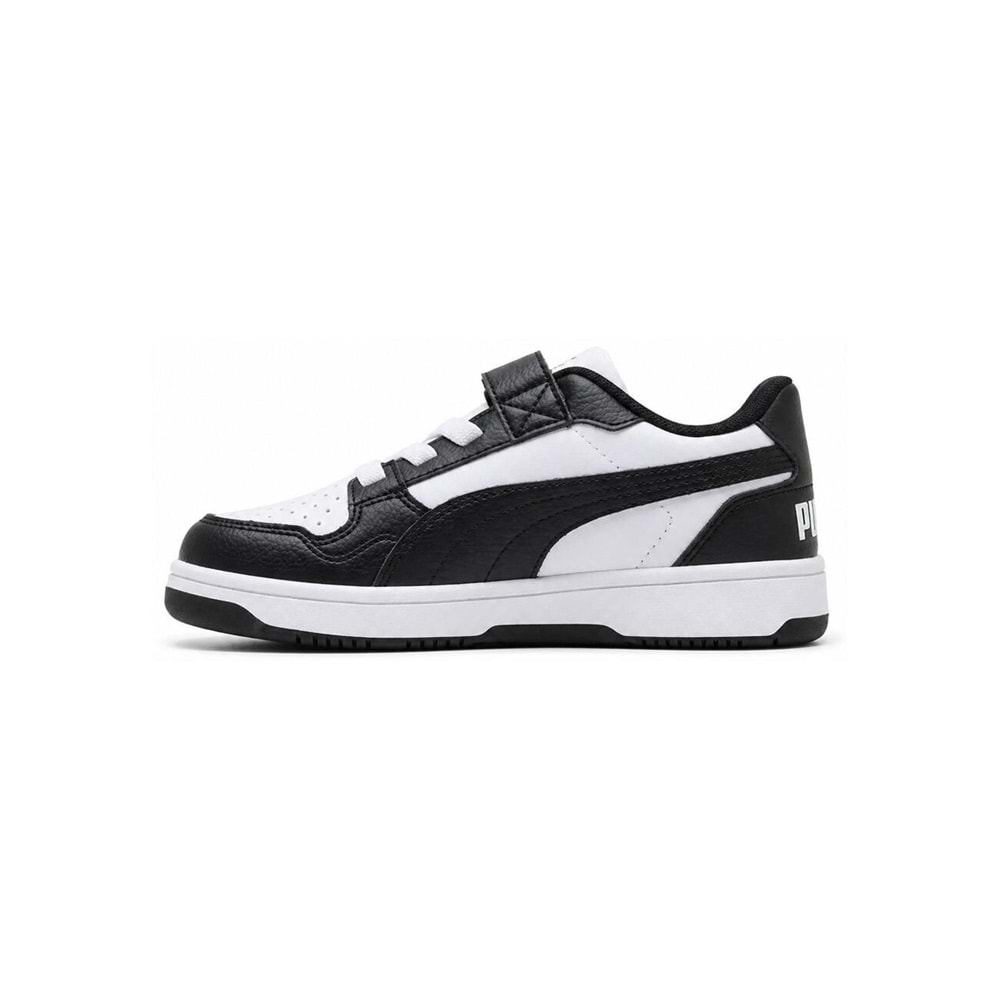 Puma Reb-L AC+ Çocuk Spor Ayakkabı 39899501 - Siyah-Beyaz - 28