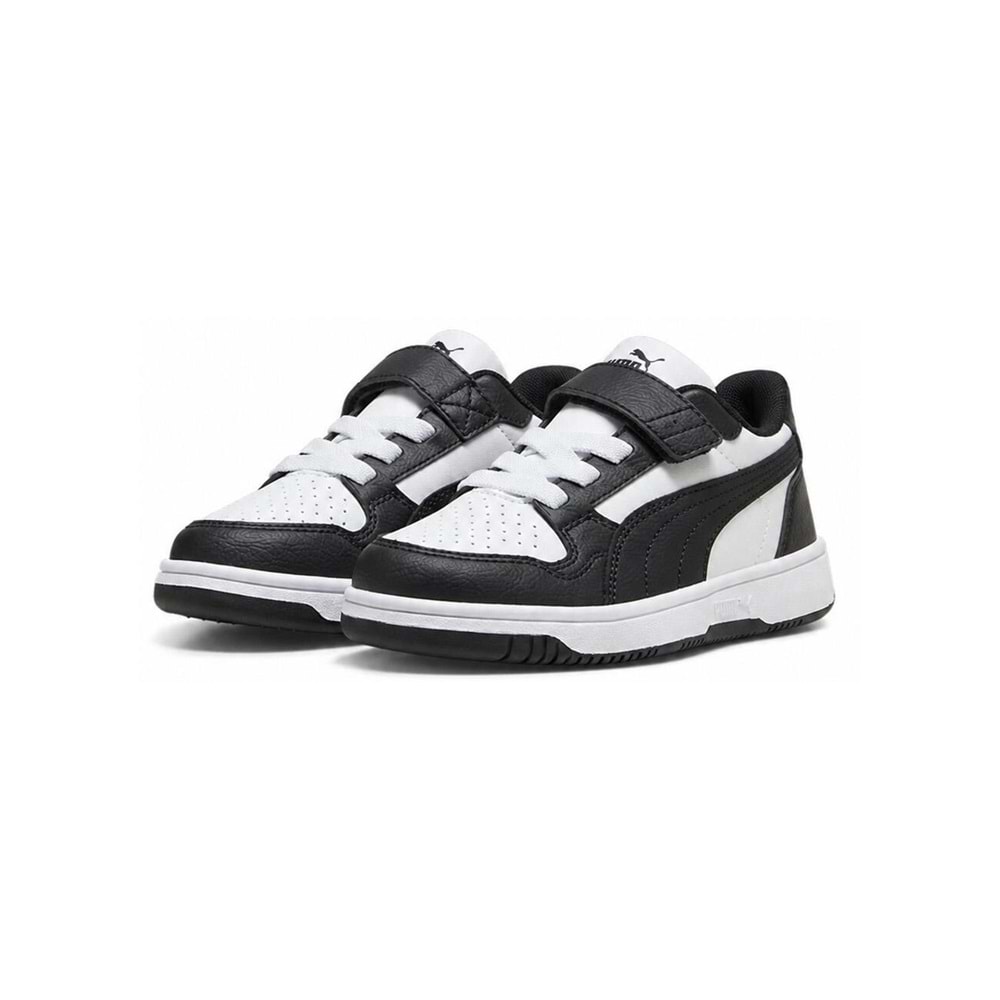 Puma Reb-L AC+ Çocuk Spor Ayakkabı 39899501 - Siyah-Beyaz - 28