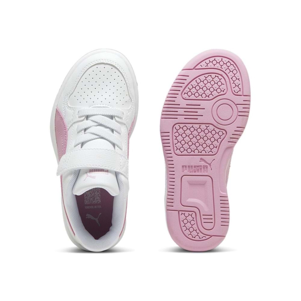 Puma Reb-L AC+ Çocuk Spor Ayakkabı 39899509 - Beyaz-Pembe - 30