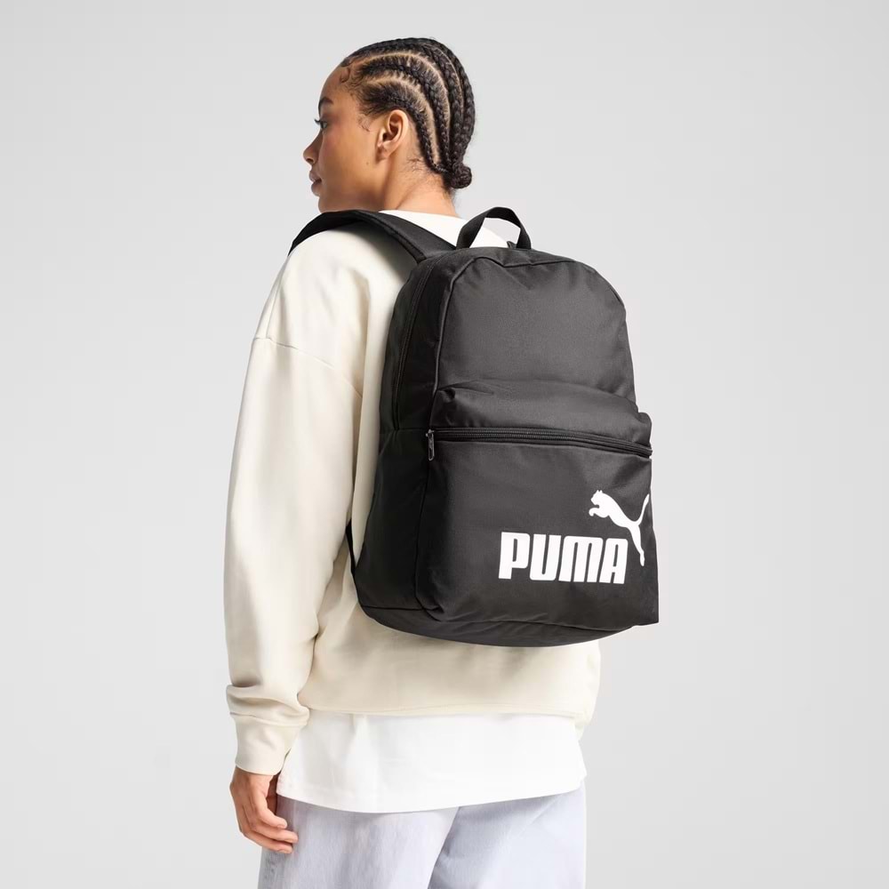 Puma Phase Sırt Çantası 22 LT 091164 01 - Siyah - 22 LT