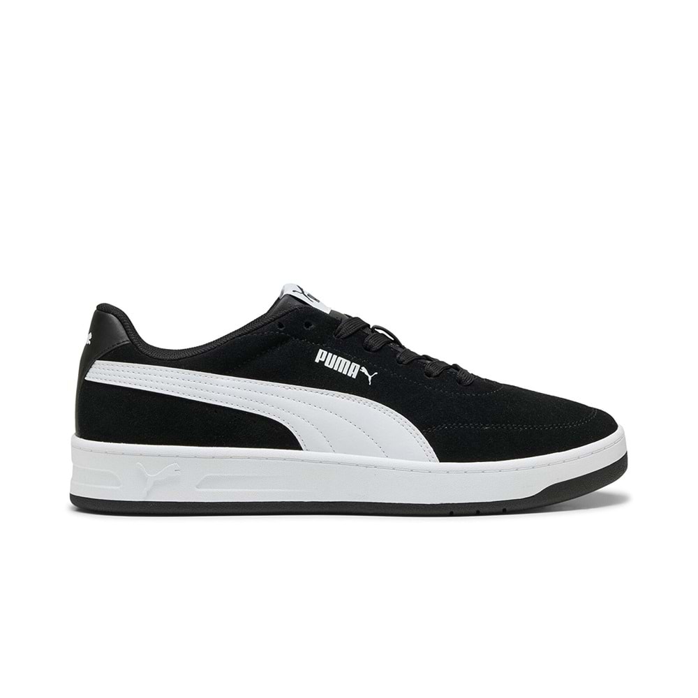 Puma Court Classic Clean SD Erkek Spor Ayakkabı 402680 01 - Siyah - 46