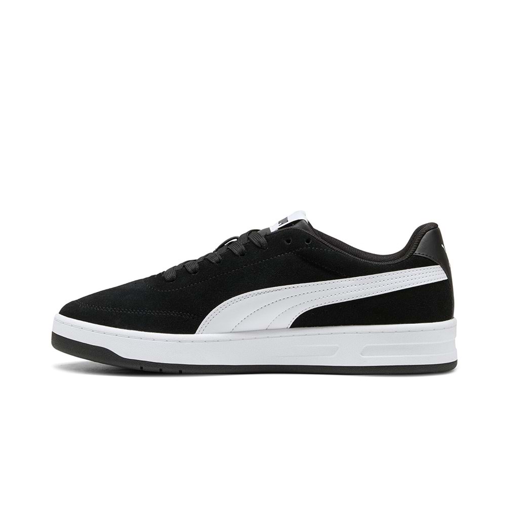 Puma Court Classic Clean SD Erkek Spor Ayakkabı 402680 01 - Siyah - 46