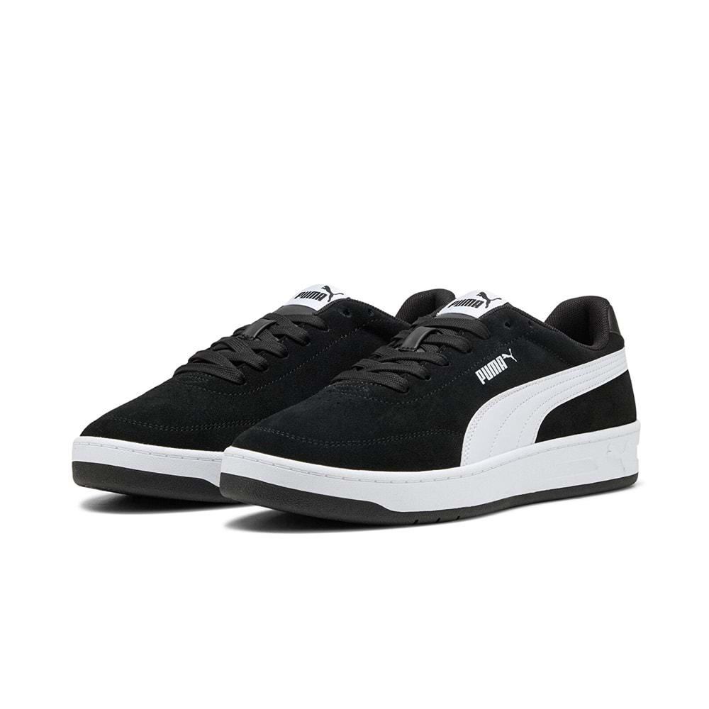 Puma Court Classic Clean SD Erkek Spor Ayakkabı 402680 01 - Siyah - 46
