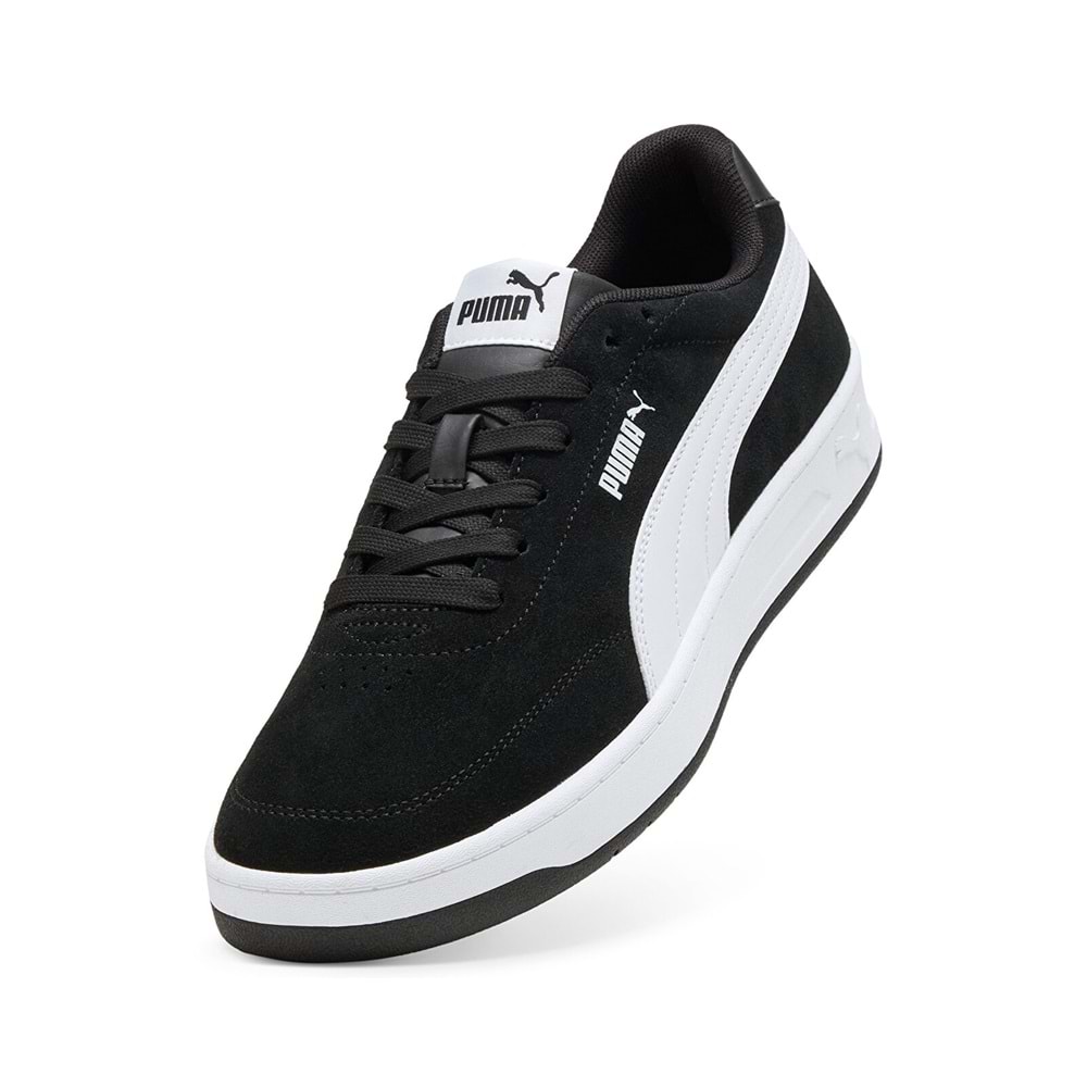 Puma Court Classic Clean SD Erkek Spor Ayakkabı 402680 01 - Siyah - 46