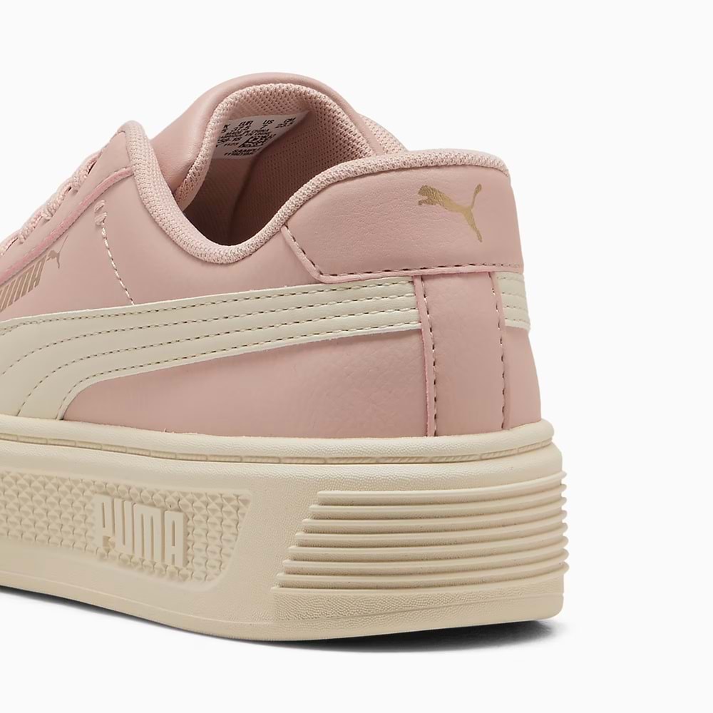 Puma Smash Platform Kadın Spor Ayakkabı 40617518 - Pudra - 40