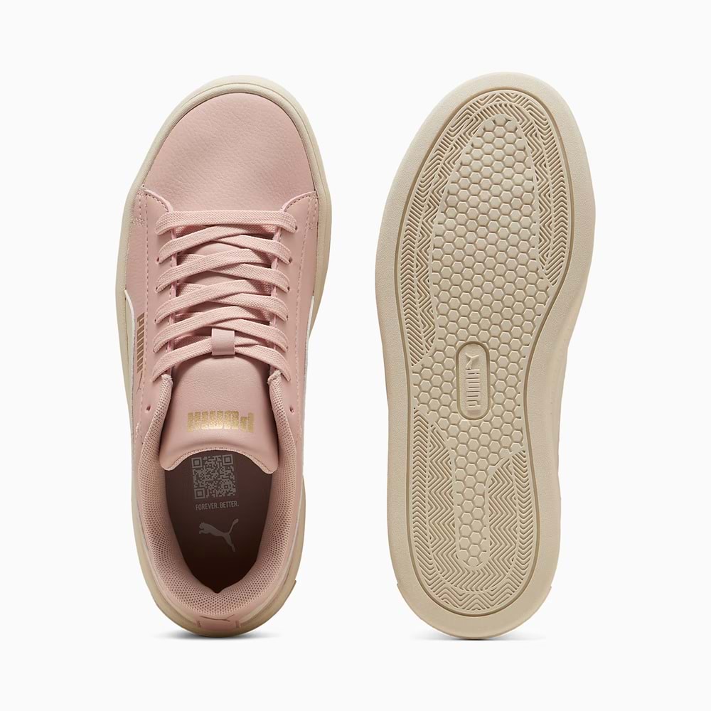 Puma Smash Platform Kadın Spor Ayakkabı 40617518 - Pudra - 40