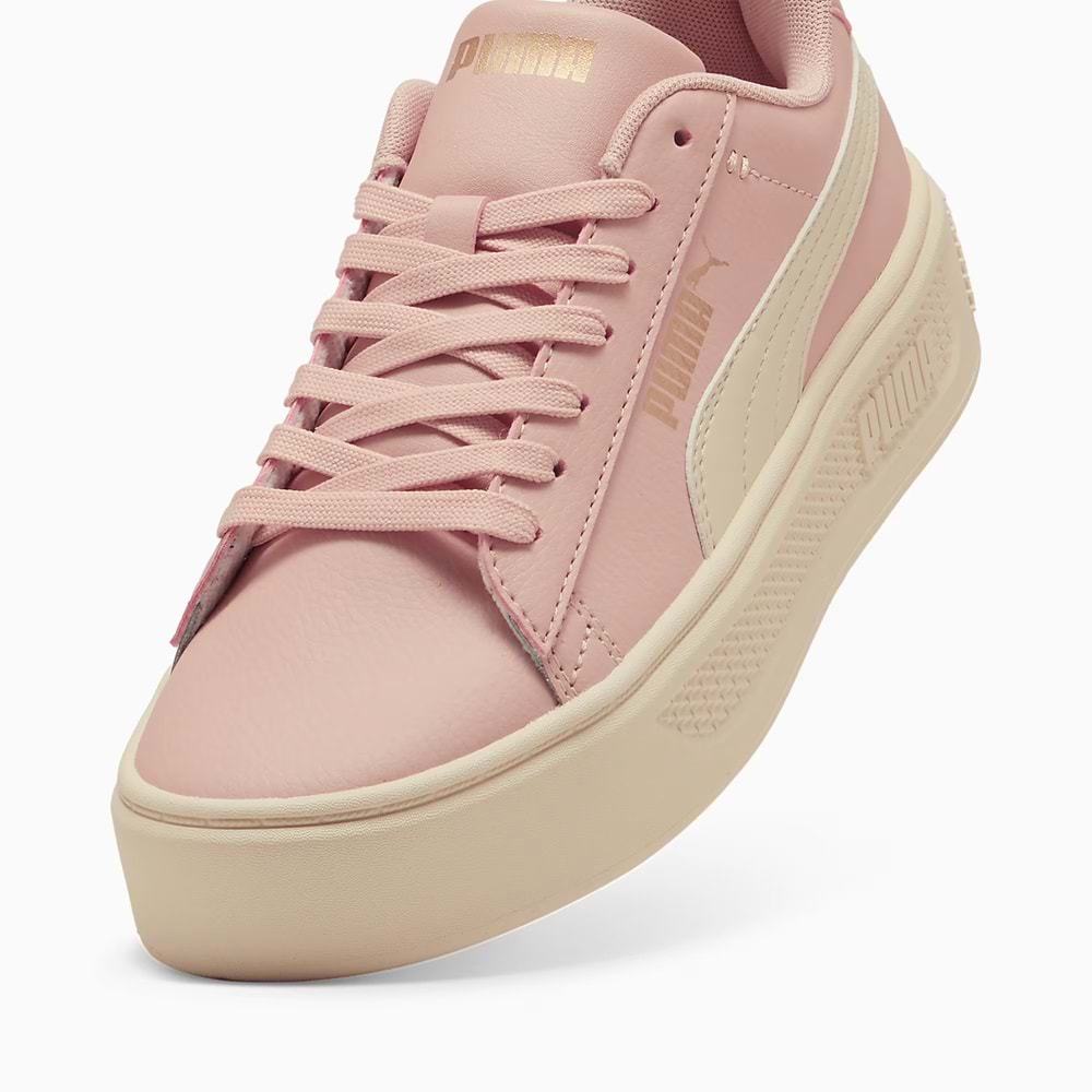 Puma Smash Platform Kadın Spor Ayakkabı 40617518 - Pudra - 40
