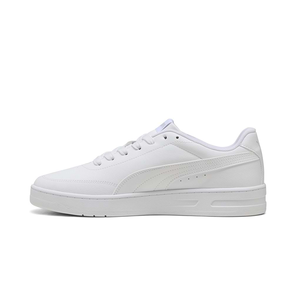 Puma Court Classic Clean Sneaker 40222302 - Beyaz - 40