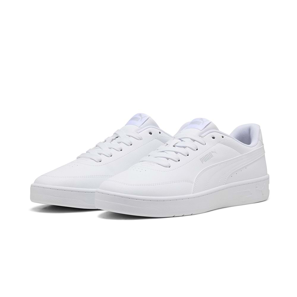 Puma Court Classic Clean Sneaker 40222302 - Beyaz - 40