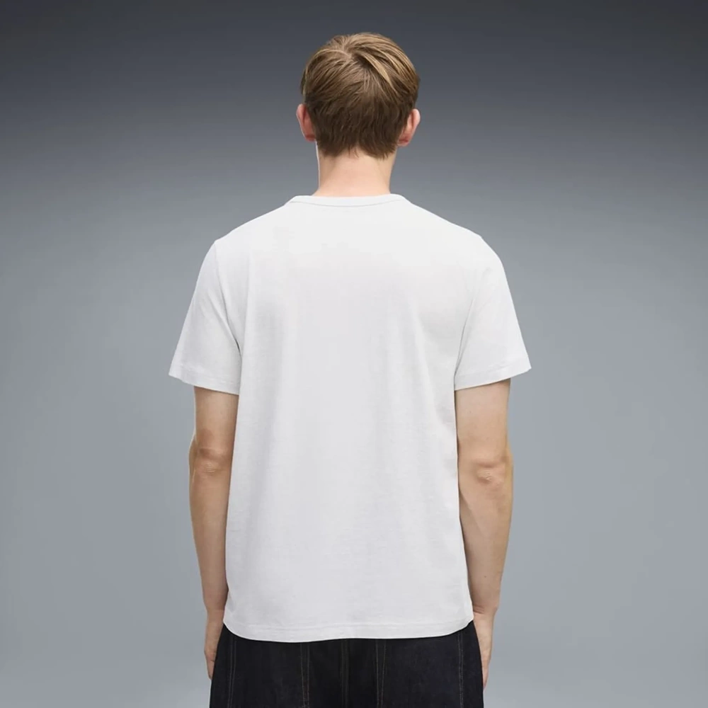 Puma Ess Elevated Erkek Tshirt 692054 61 - Beyaz - L