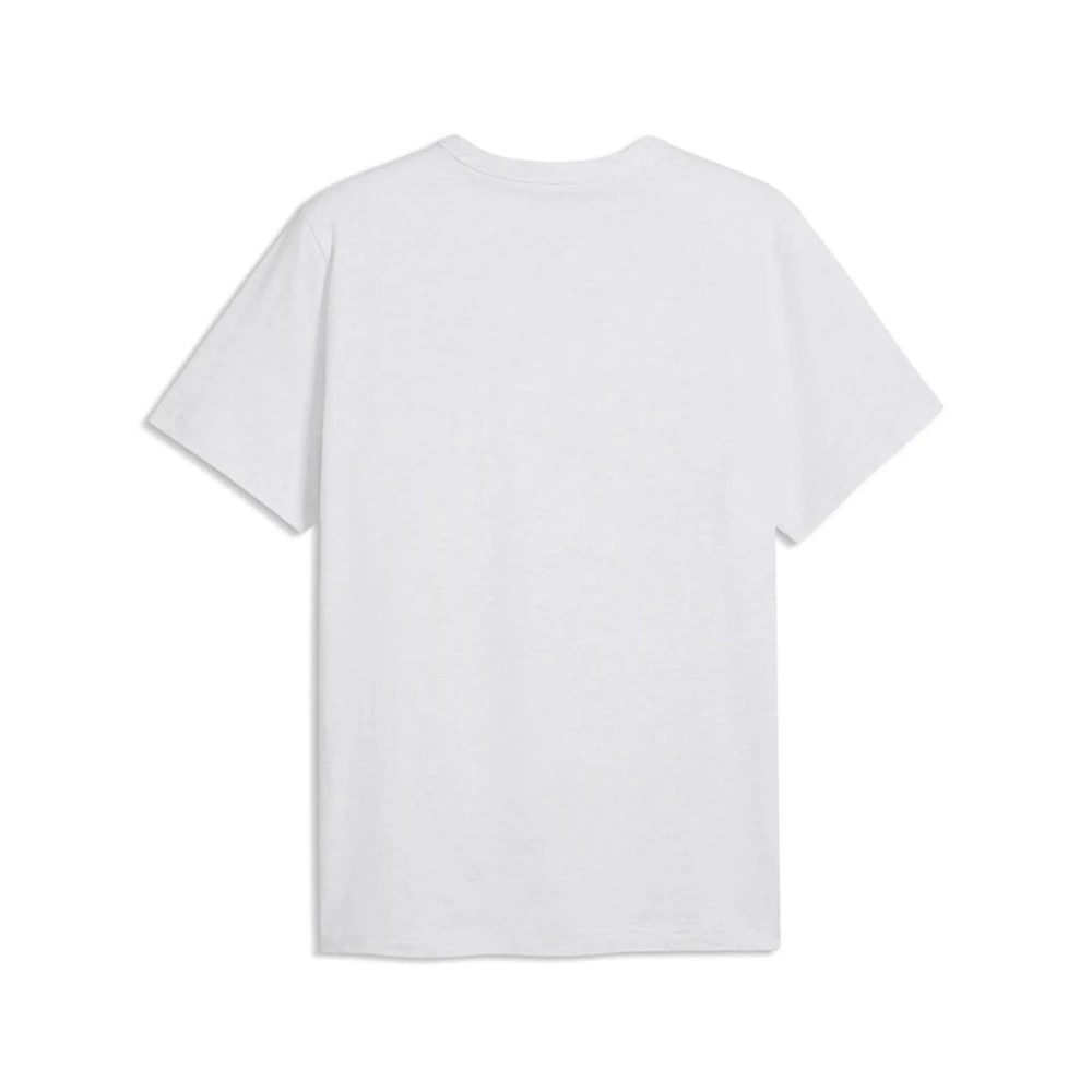Puma Ess Elevated Erkek Tshirt 692054 61 - Beyaz - L