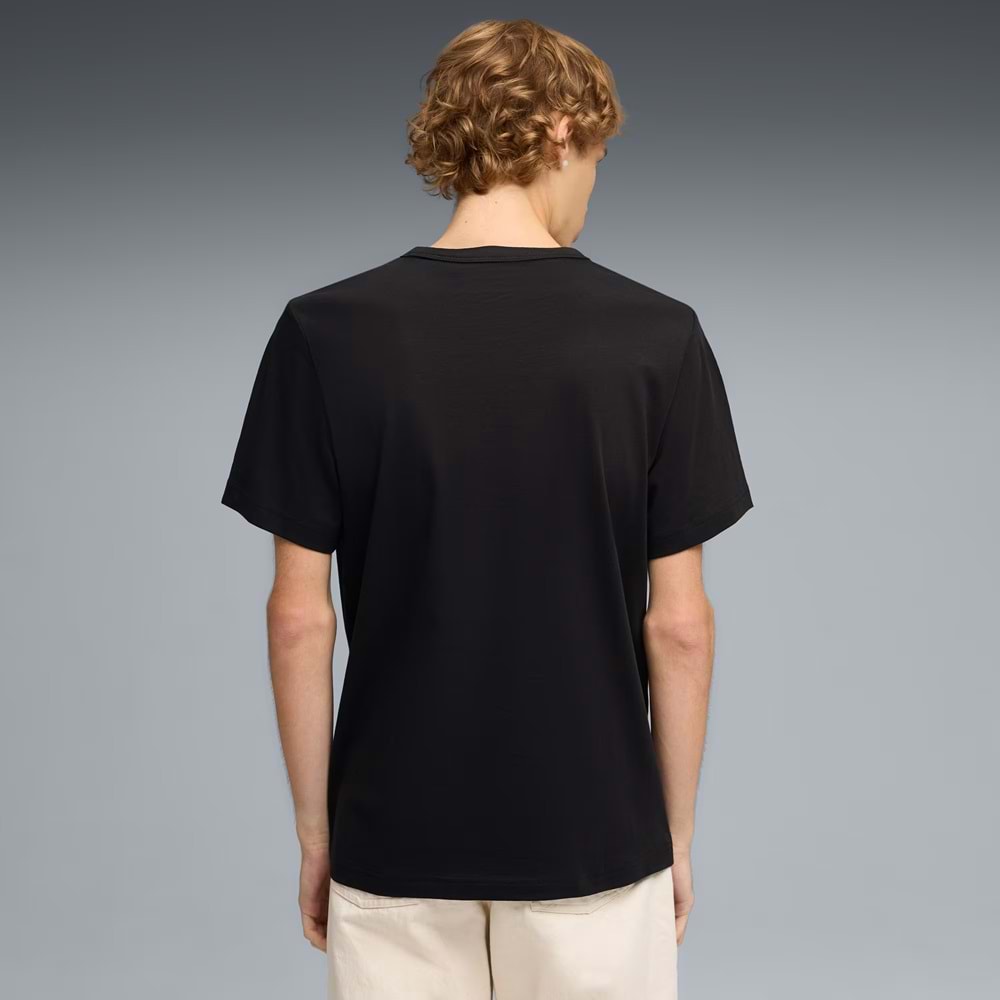 Puma Ess Elevated Erkek Tshirt 692054 51 - Siyah - L