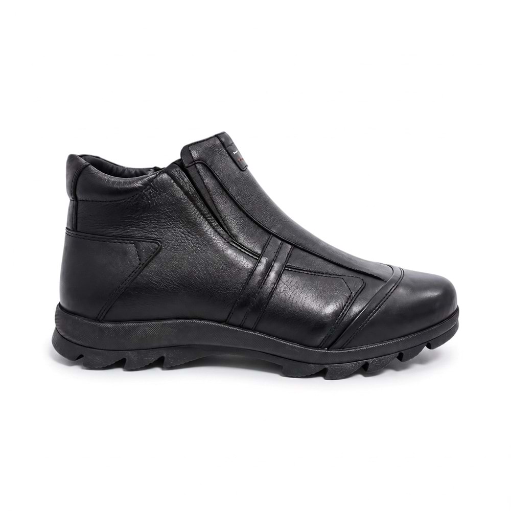 Erkek Deri Casual Bot 24113 - Siyah - 40