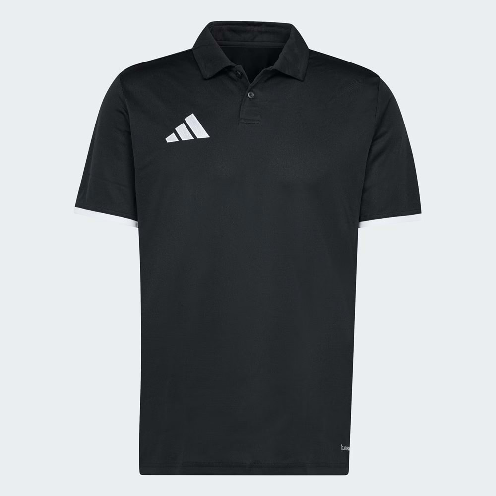 Adidas Erkek Polo Yaka Tshirt JR6660 - Siyah - L