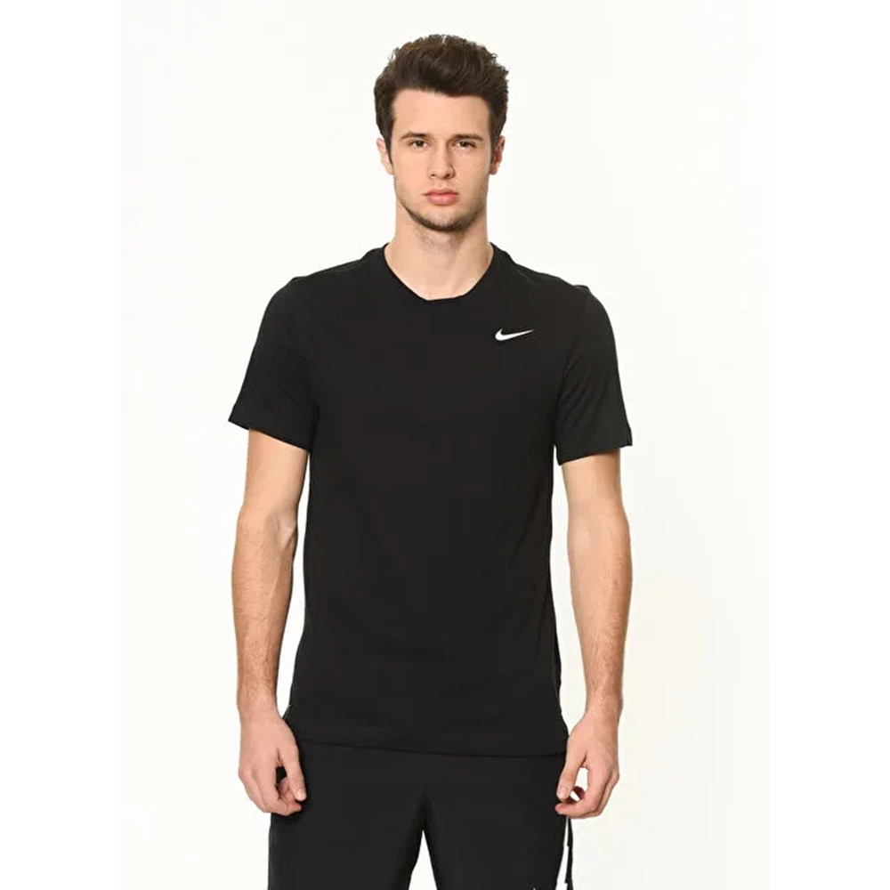 Nike Erkek Fitness Tshirt AR6029-010 - Siyah - L