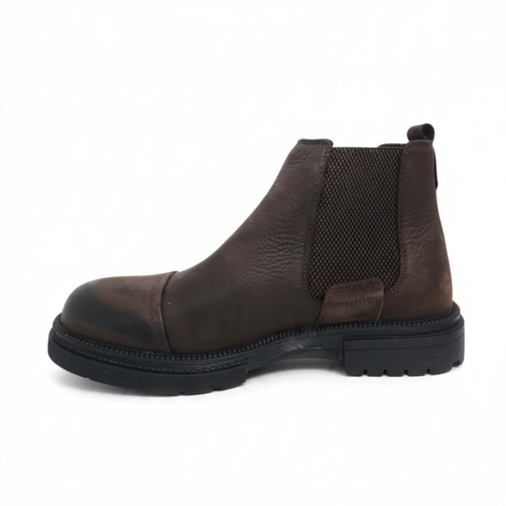 Erkek Casual Nubuk Deri Bot 270004 - Kahve - 41