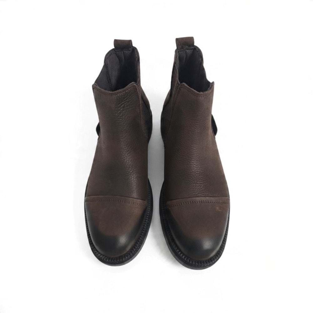 Erkek Casual Nubuk Deri Bot 270004 - Kahve - 41
