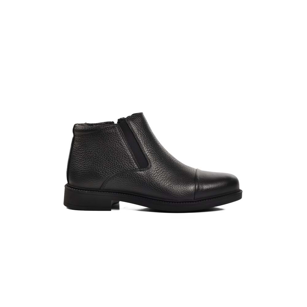 Bulldozer Deri Flooter Kürklü Bot 271124 - Siyah - 40