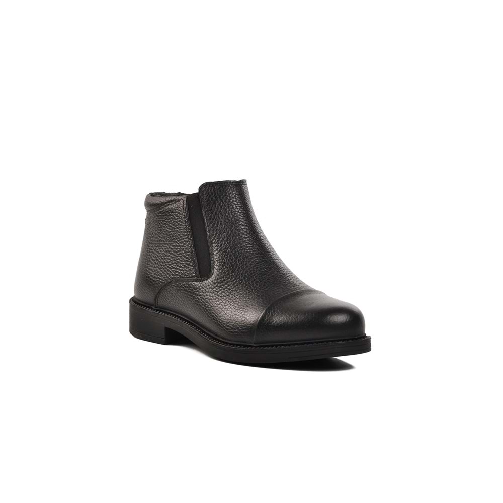 Bulldozer Deri Flooter Kürklü Bot 271124 - Siyah - 40