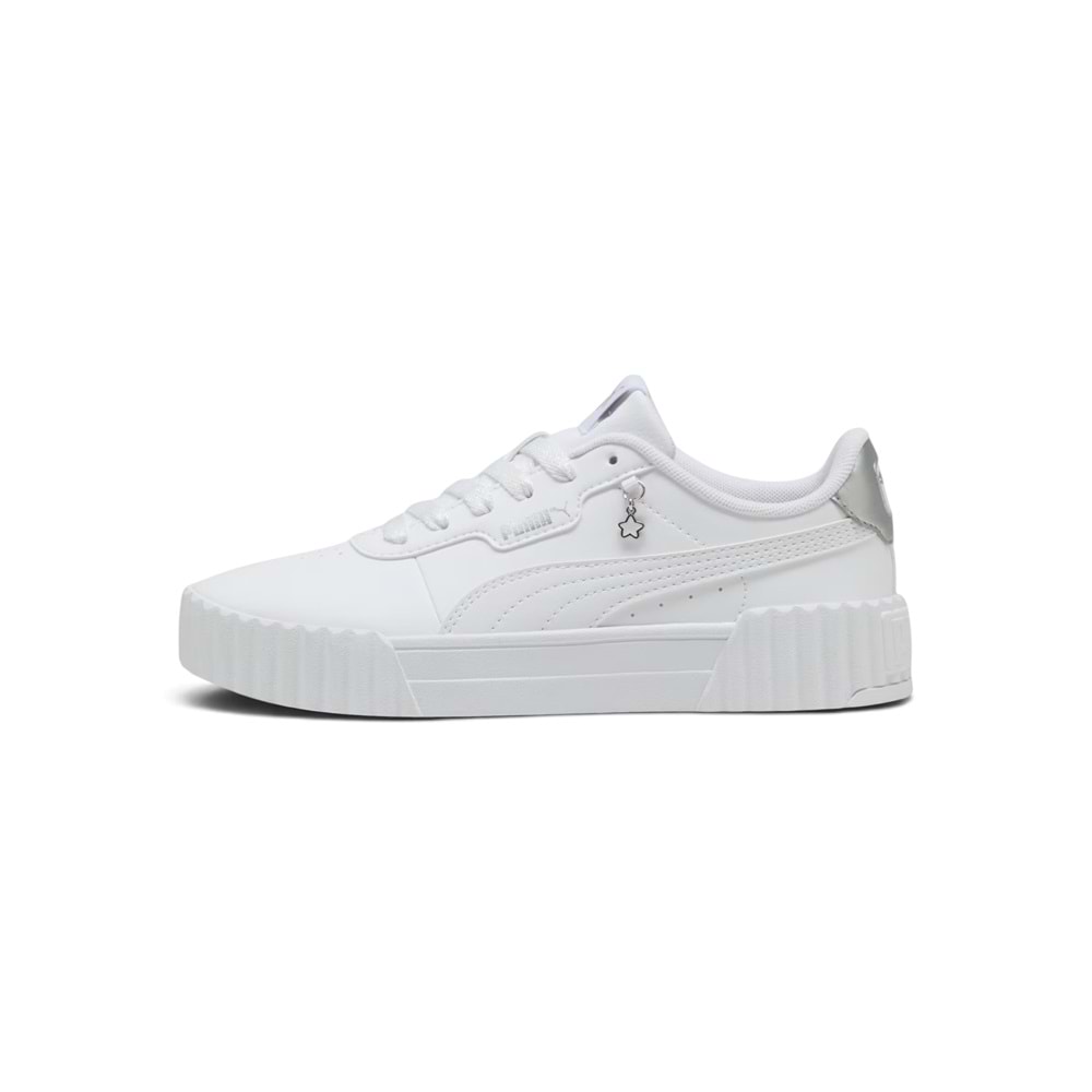 Puma Kadın Carina 3.0 Charm Sneaker 4077301 - Beyaz - 35,5
