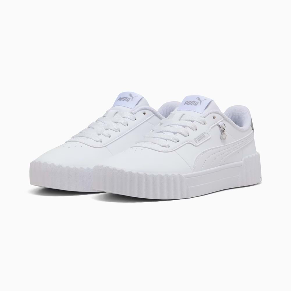 Puma Kadın Carina 3.0 Charm Sneaker 4077301 - Beyaz - 35,5