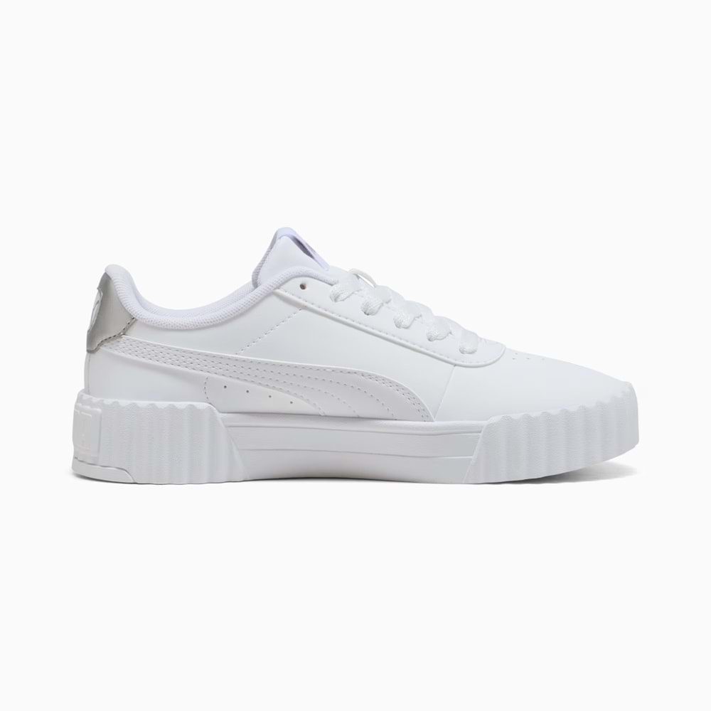 Puma Kadın Carina 3.0 Charm Sneaker 4077301 - Beyaz - 35,5