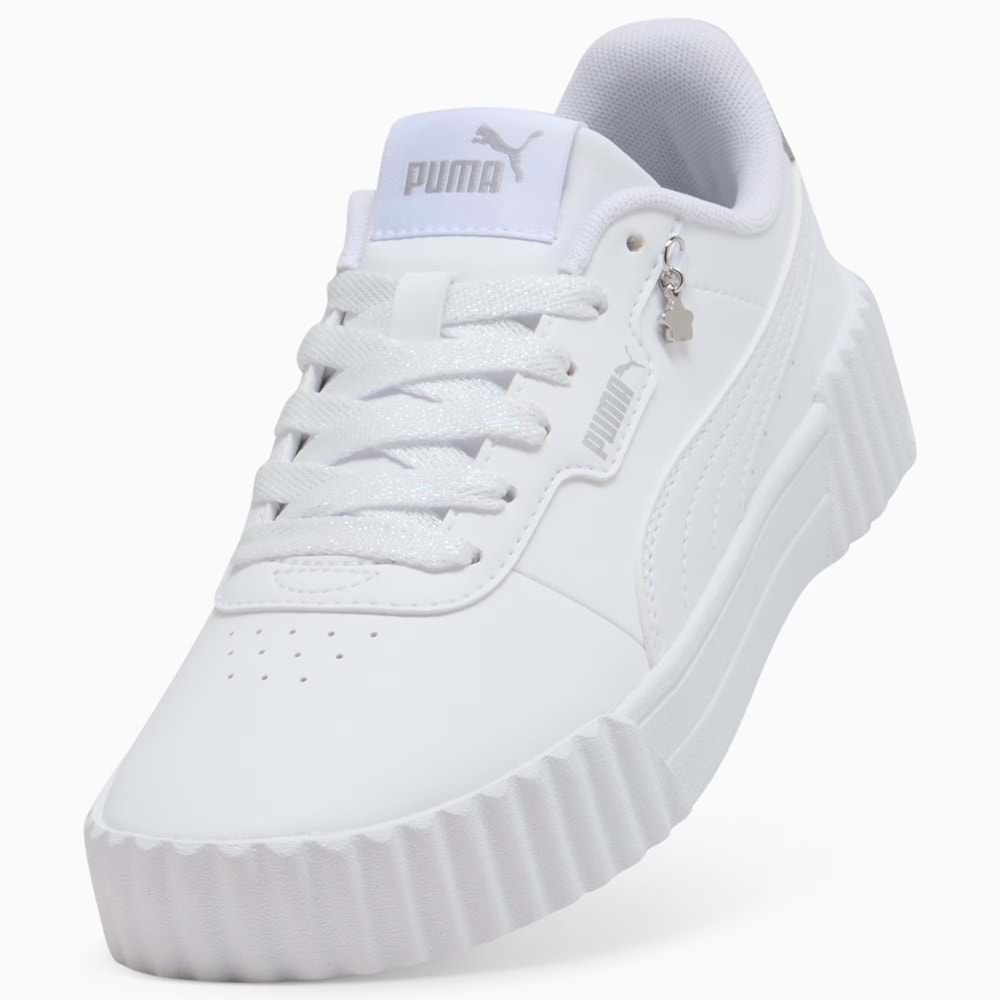 Puma Kadın Carina 3.0 Charm Sneaker 4077301 - Beyaz - 35,5