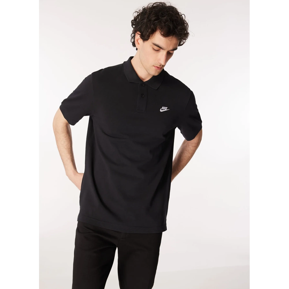 Nike Club Short Erkek Tshirt FN3894 - Siyah - L