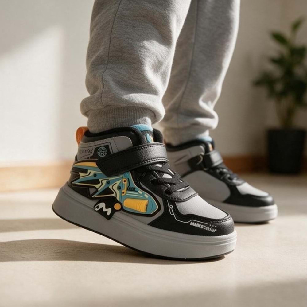 Marco Kids Rewals Çocuk Spor Ayakkabı JL259123 - Gri - 30