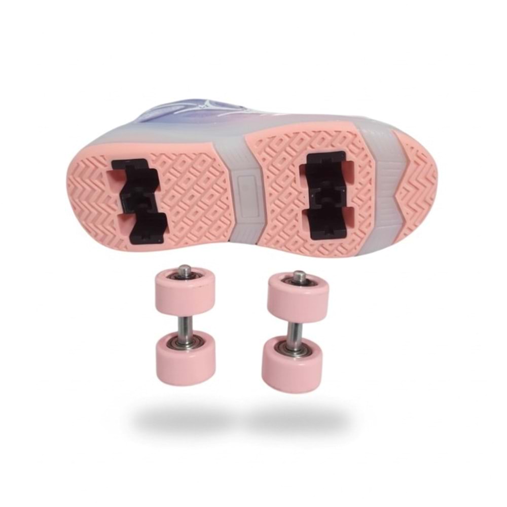 Marco Kids Fast Patenli Çocuk Spor Ayakkabı 26Y1801 - Pembe - 32