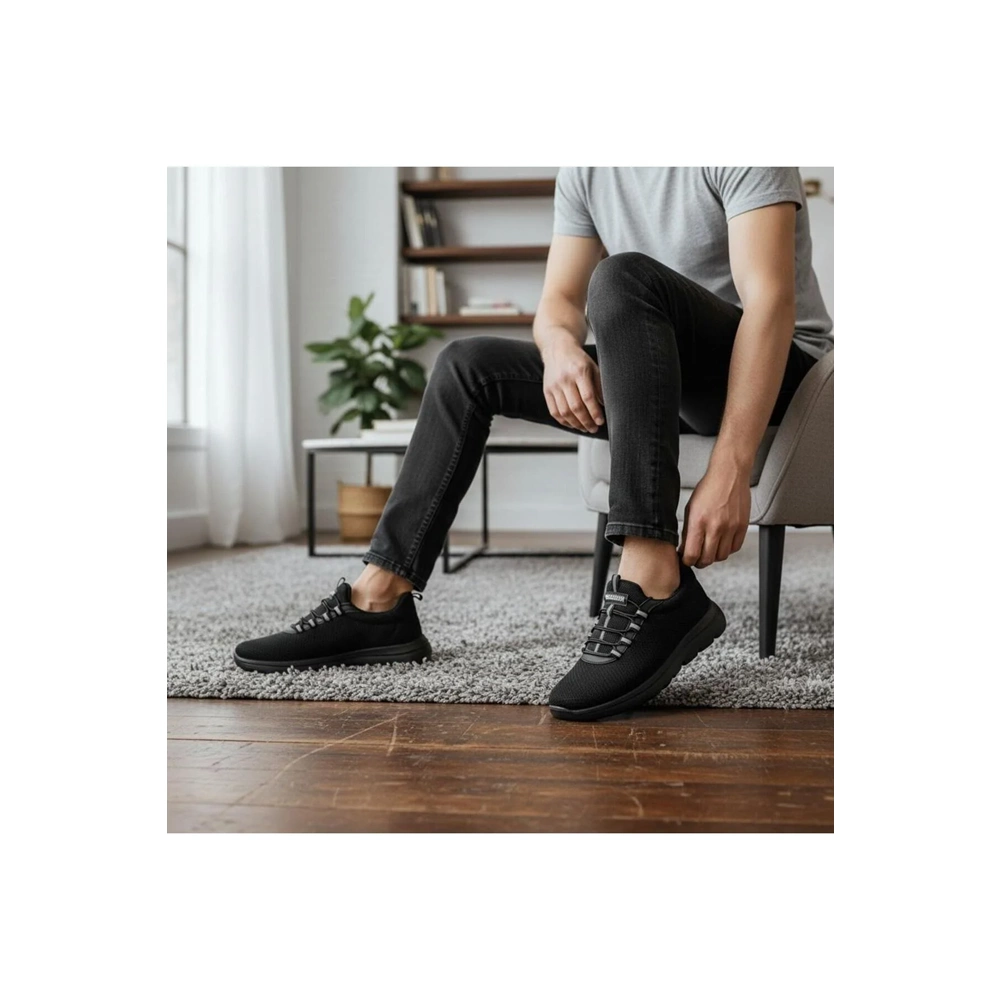 Erkek Spor Ayakkabı 251452 - Siyah - 40