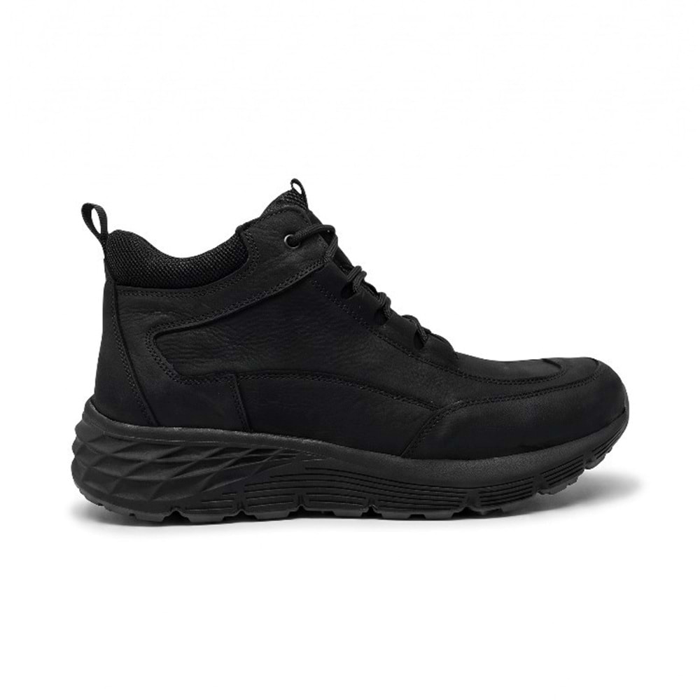 Erkek Deri Comfort Bot 250058 - Siyah - 40