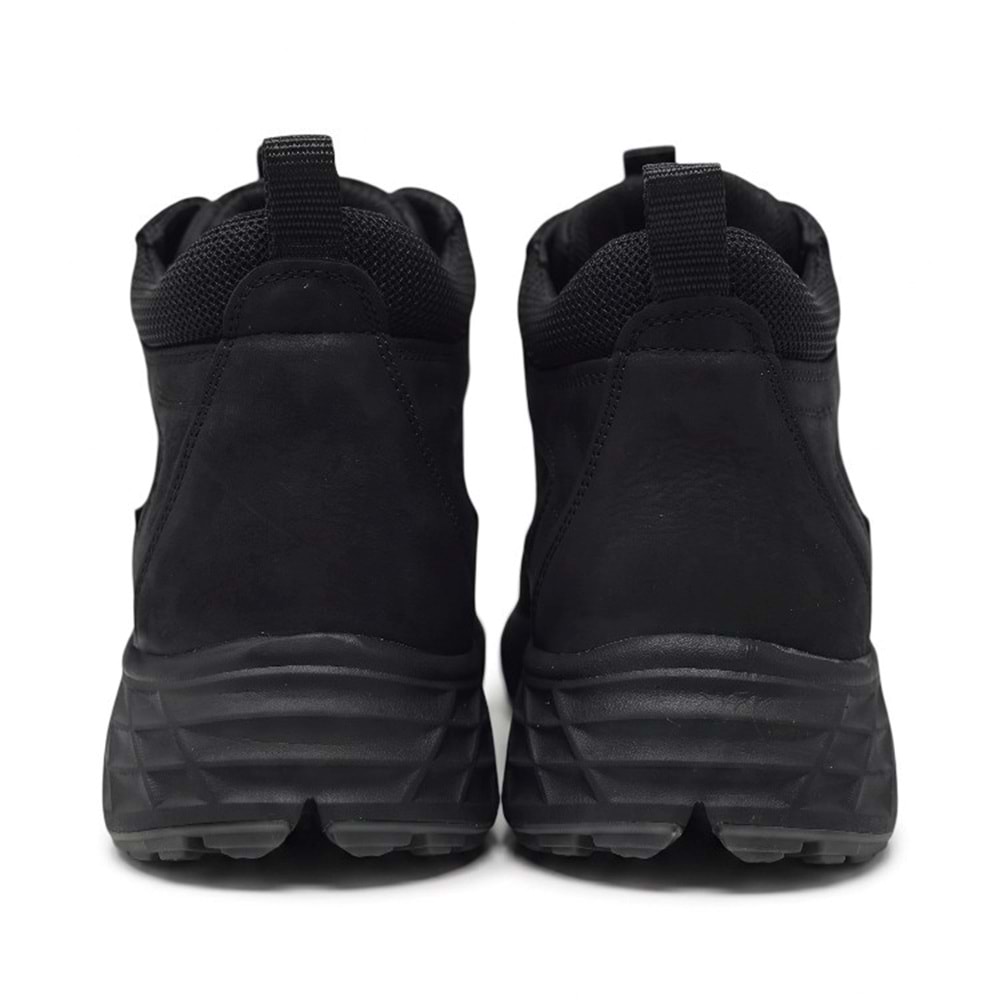 Erkek Deri Comfort Bot 250058 - Siyah - 40