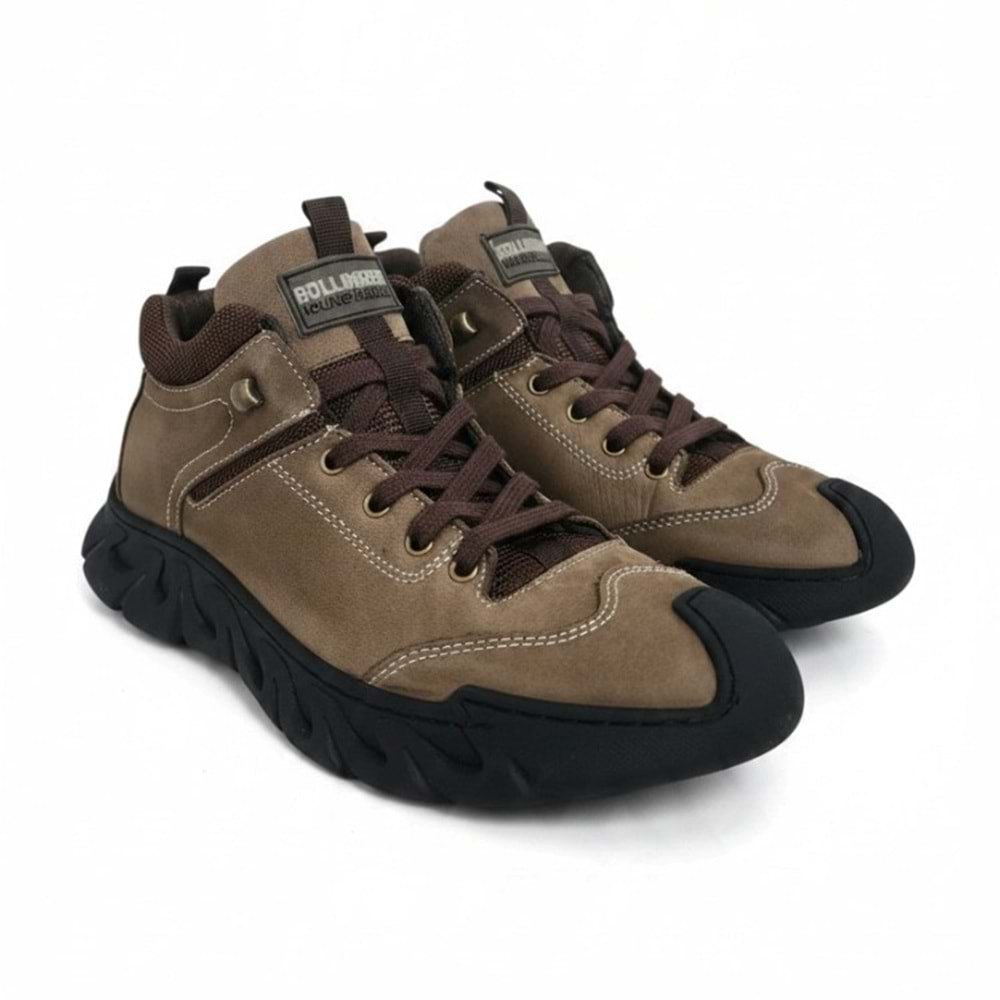 Erkek Deri Comfort Bot 230003 - Vizon - 41