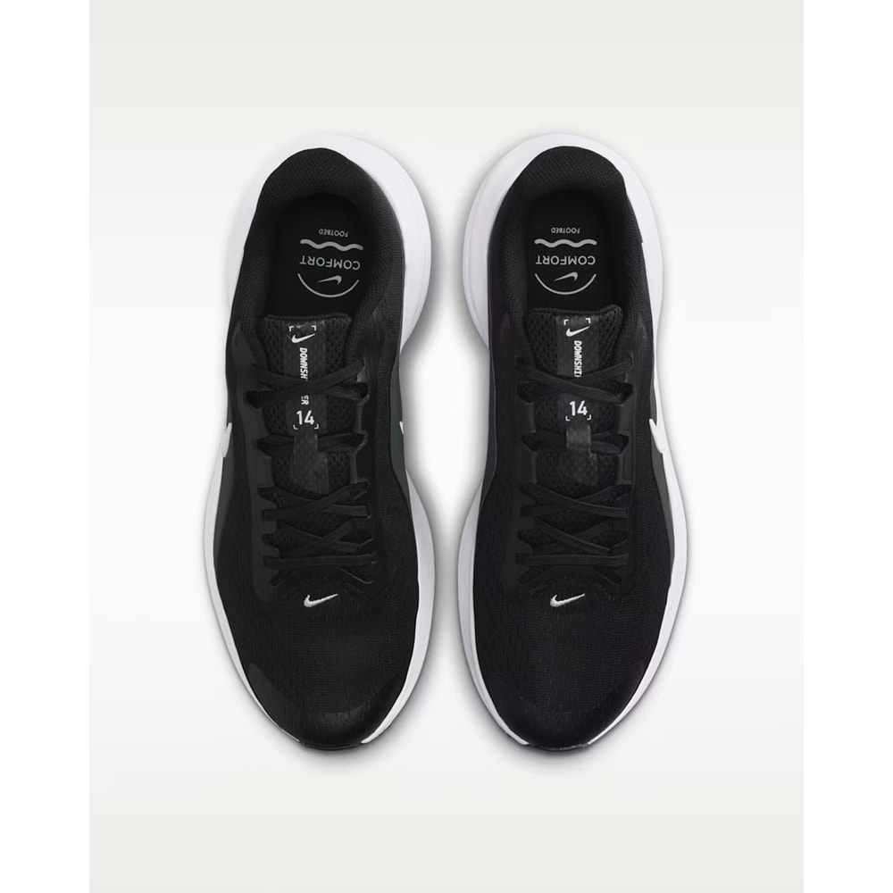 Nike DownShifter Erkek Spor Ayakkabı IB1895-002 - Siyah-Beyaz - 40