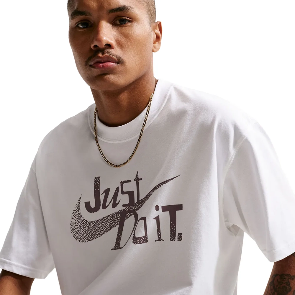 Nike Sportswear JDI Erkek Stil T-Shirt IH1375-100 - Beyaz - L