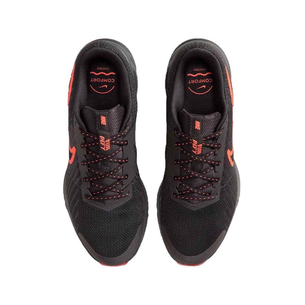 Nike Run Defy Erkek Koşu Ayakkabısı HM9594 012 - Siyah-Kırmızı - 40