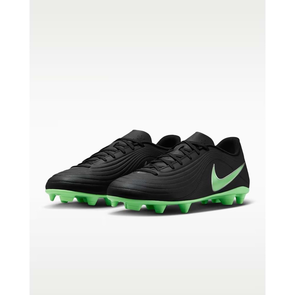 Nike Tiempo Maestro Club FG/MG Erkek Krampon IB1602-001 - Siyah-Yeşil - 40