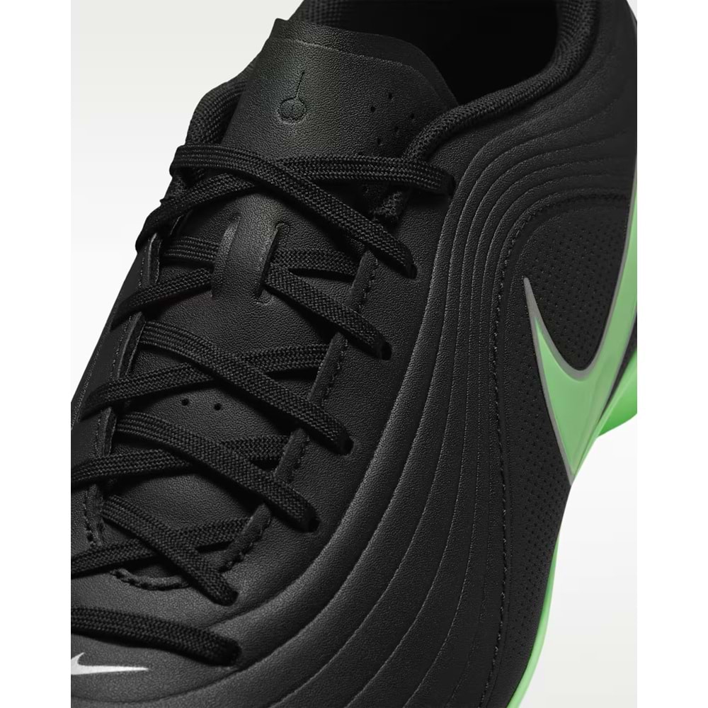 Nike Tiempo Maestro Club FG/MG Erkek Krampon IB1602-001 - Siyah-Yeşil - 40
