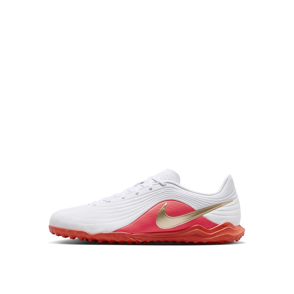 Nike Tiempo Maestro Club TF Erkek Halı Saha IB4482-100 - Beyaz-Turuncu - 40