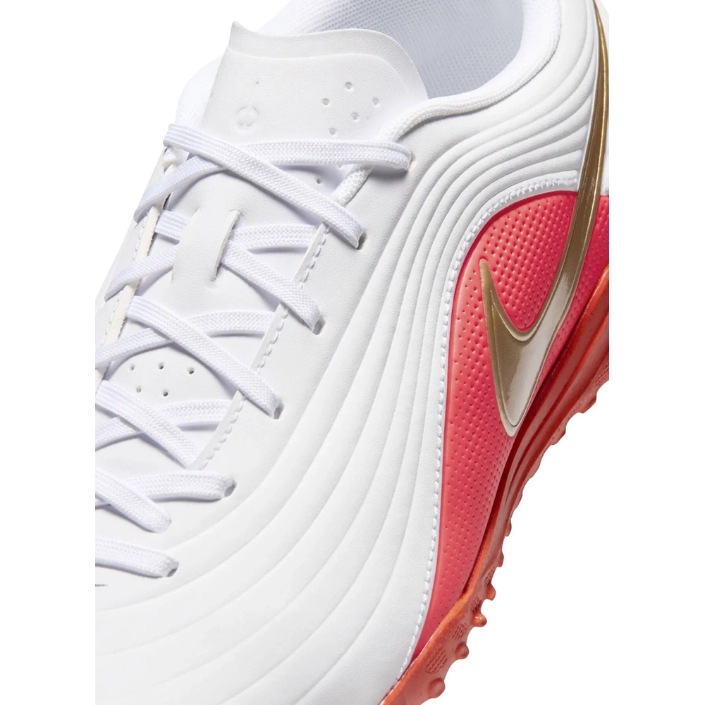 Nike Tiempo Maestro Club TF Erkek Halı Saha IB4482-100 - Beyaz-Turuncu - 40