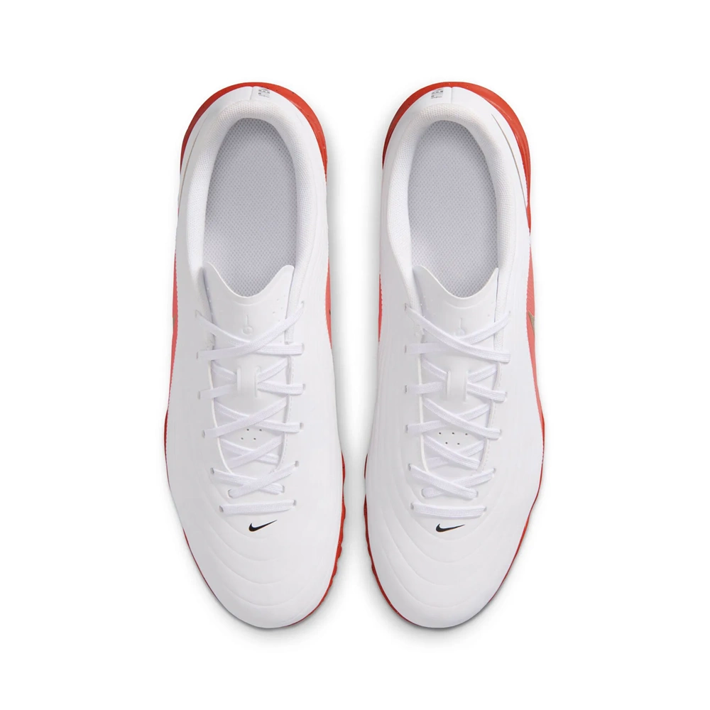 Nike Tiempo Maestro Club TF Erkek Halı Saha IB4482-100 - Beyaz-Turuncu - 40