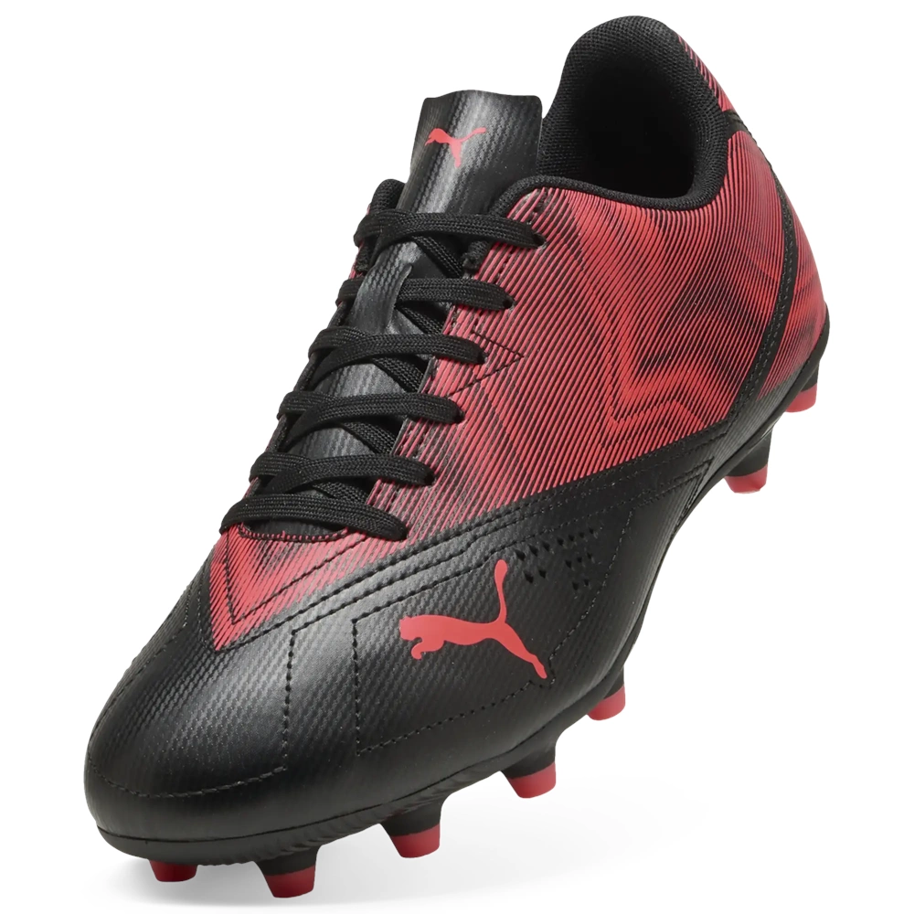 Puma Erkek Rapid FG/AG Krampon 10931103 - Siyah-Kırmızı - 40