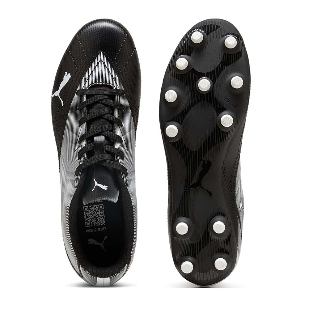 Puma Erkek Rapid FG/AG Krampon 10931104 - Siyah-Beyaz - 40