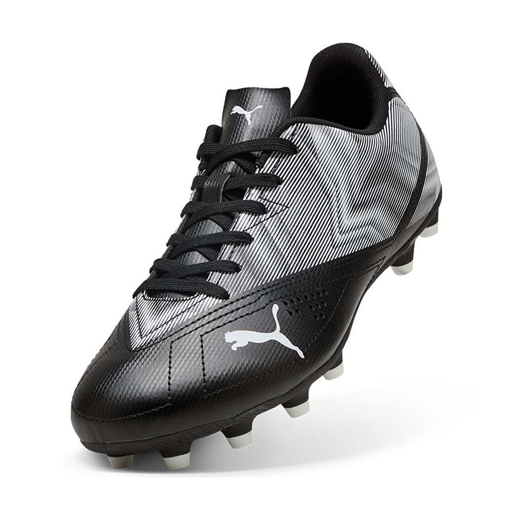 Puma Erkek Rapid FG/AG Krampon 10931104 - Siyah-Beyaz - 40