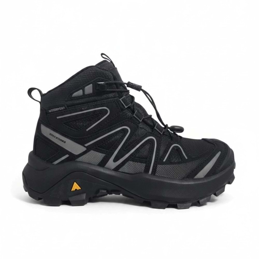 Humtto Unisex Waterproof Bot 271690B-1 - Siyah - 36