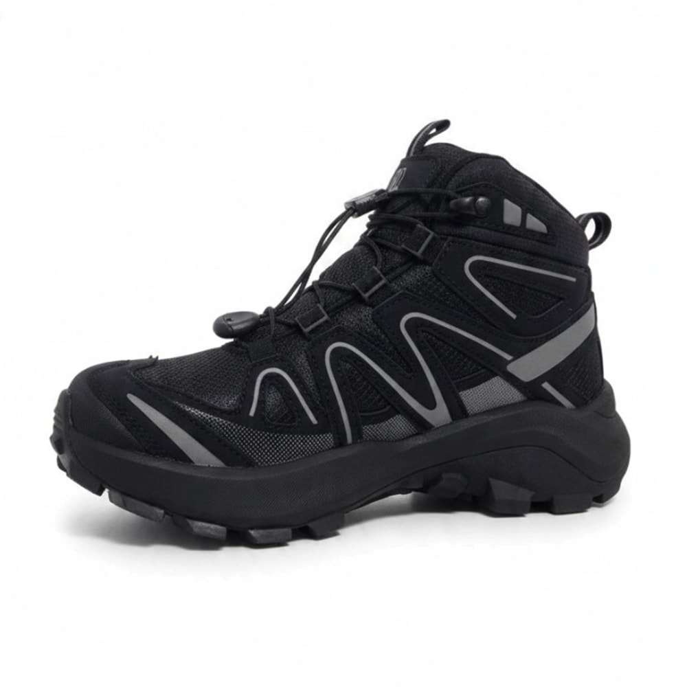 Humtto Unisex Waterproof Bot 271690B-1 - Siyah - 36